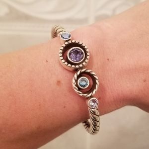 Brighton Halo Hinged Bangle 💖